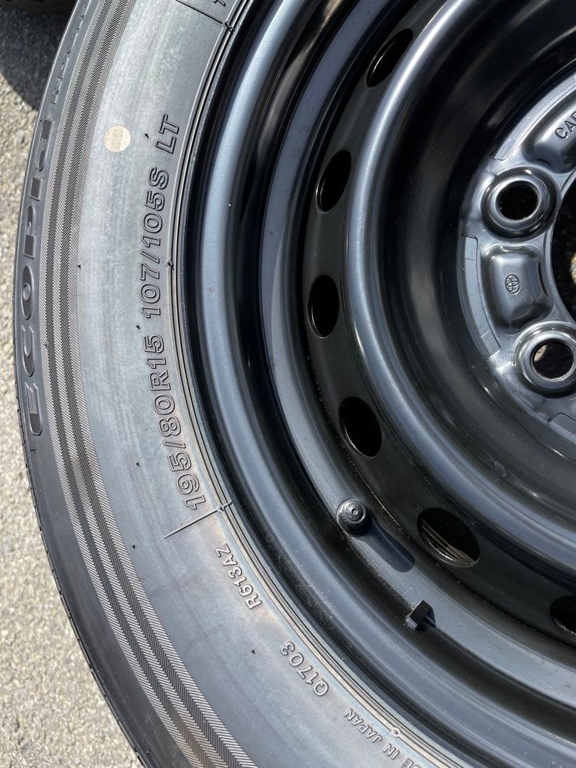 引き渡し限定　200系　ハイエース　2025新車外し　純正タイヤホイール