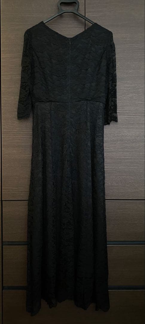 アールズガウン ブラックレースドレス（ボレロ付き）