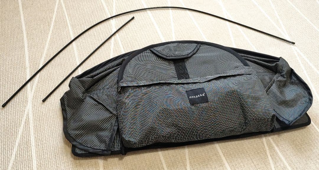 【新品・未使用】norökka チャイルドシート用サンシェード ブラック