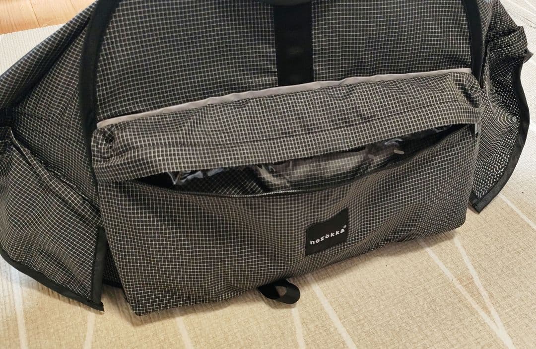 【新品・未使用】norökka チャイルドシート用サンシェード ブラック