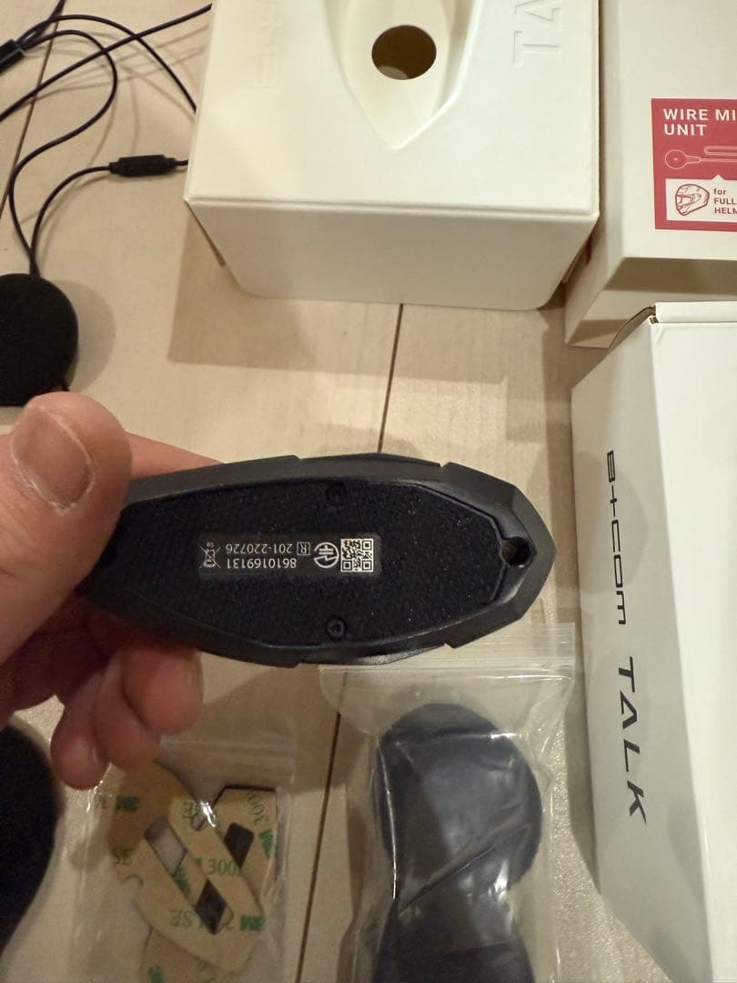 B+COM TALK Bluetoothインカム ブラック