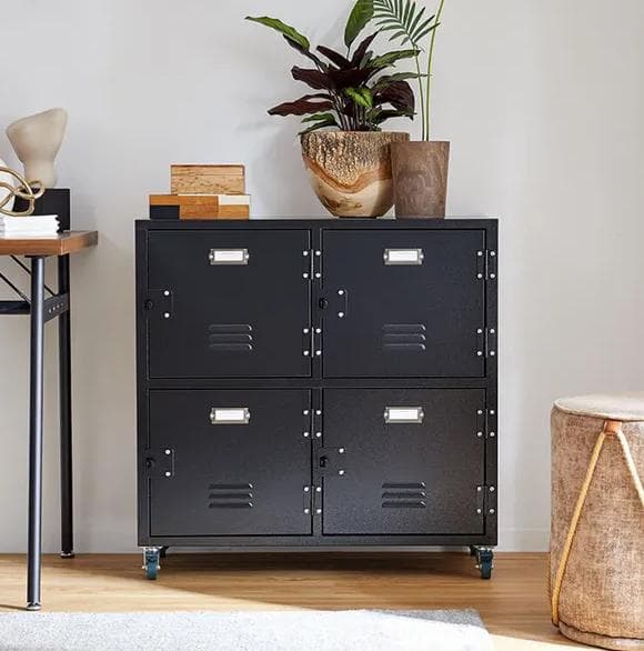 LOWYA スチールチェスト