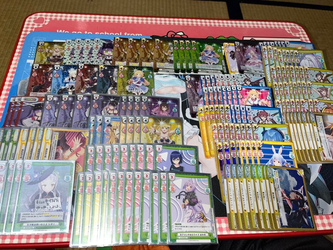 Reバース　ホロライブ　4コン　高レート　ホイル　デッキ　引退