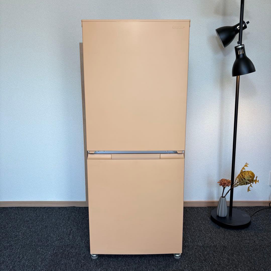 2021年式 冷蔵庫 一人暮らし 単身用 小型 無料保証付 シャープ マット仕様