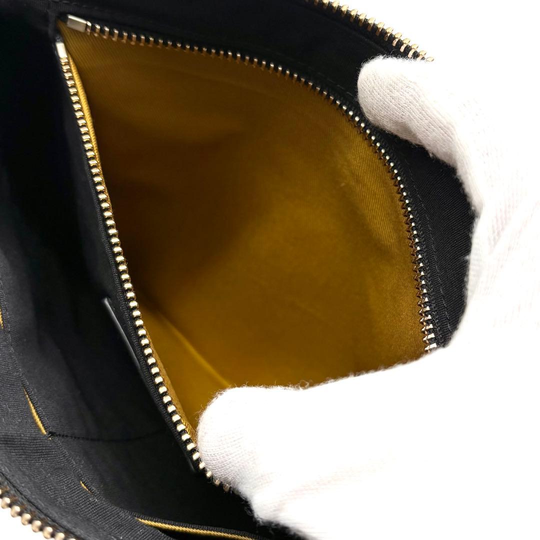 【未使用級】ポールスミス インレイドスト 2way ショルダーバッグ レザー 黒