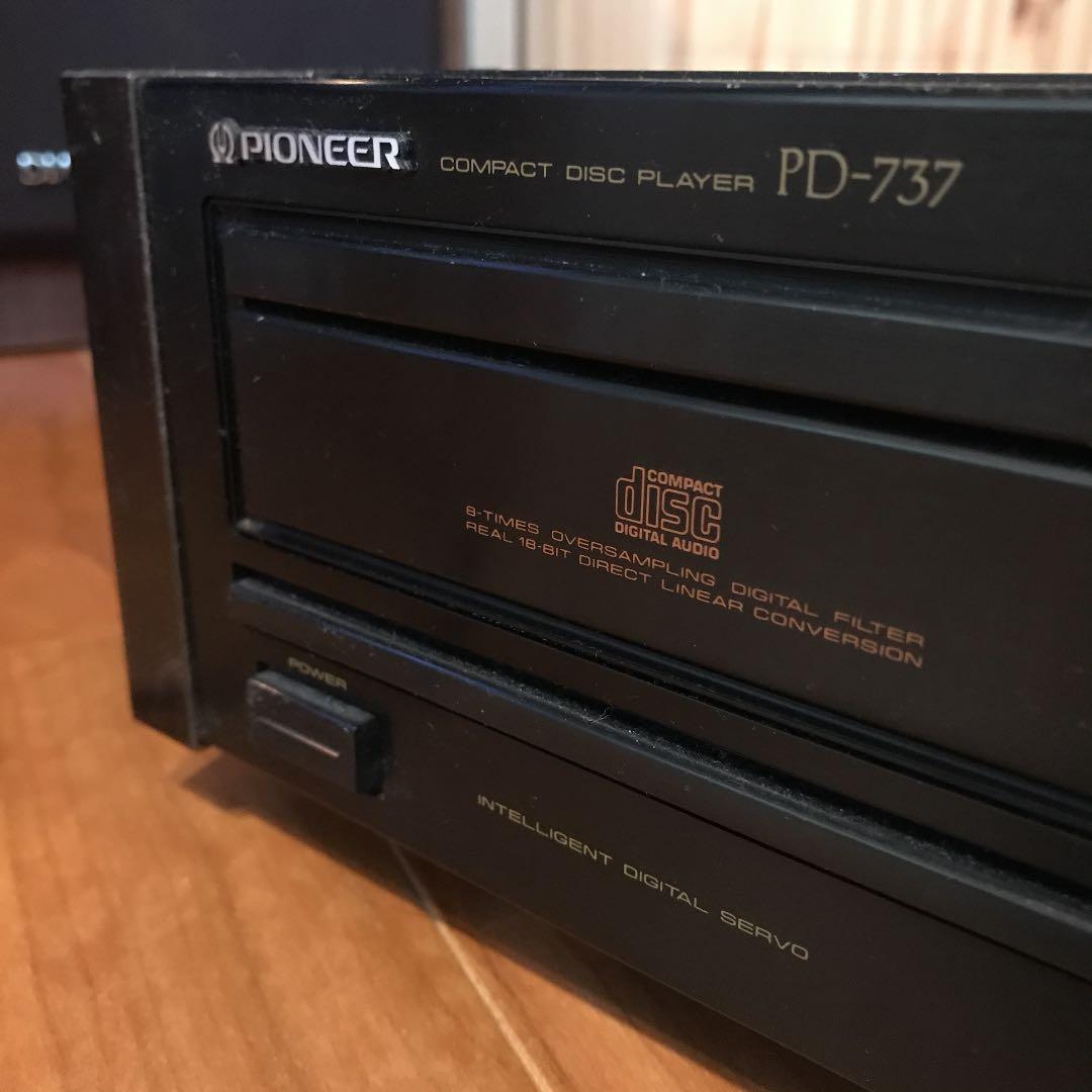 パイオニア　CDプレーヤー　PD-737 ジャンク扱い　動作確認無し　オーディオ