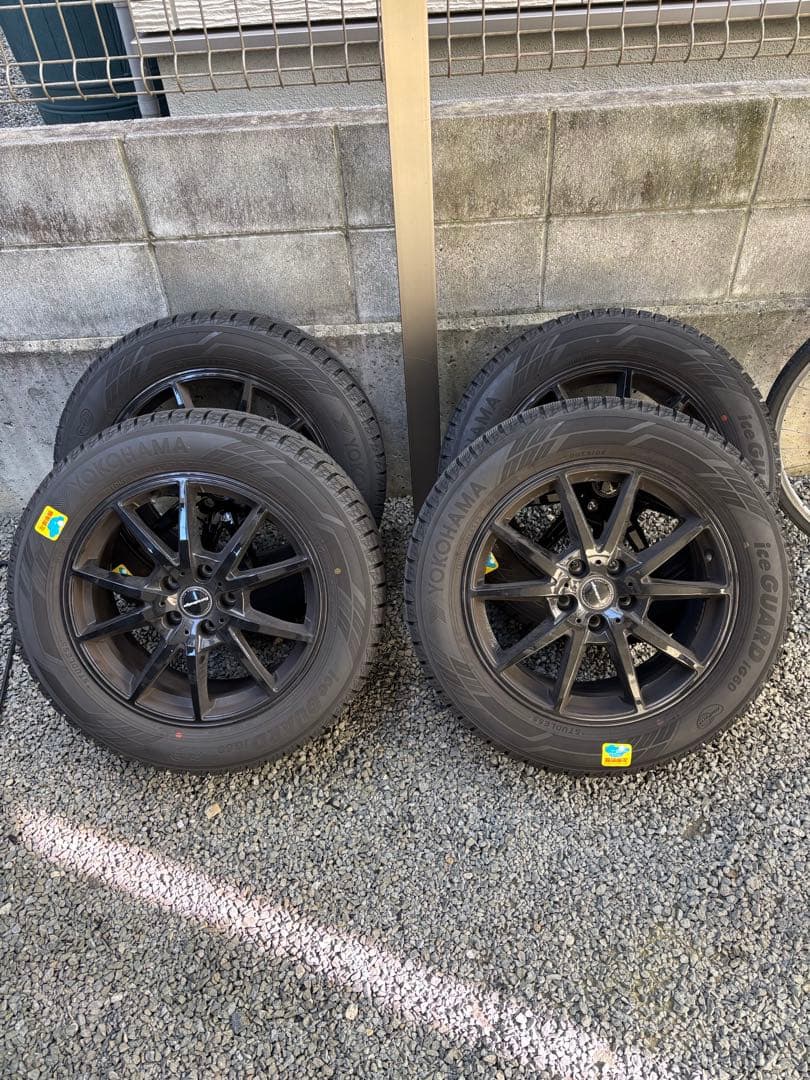 スタッドレスタイヤ、ホイールセット、ヨコハマIG60