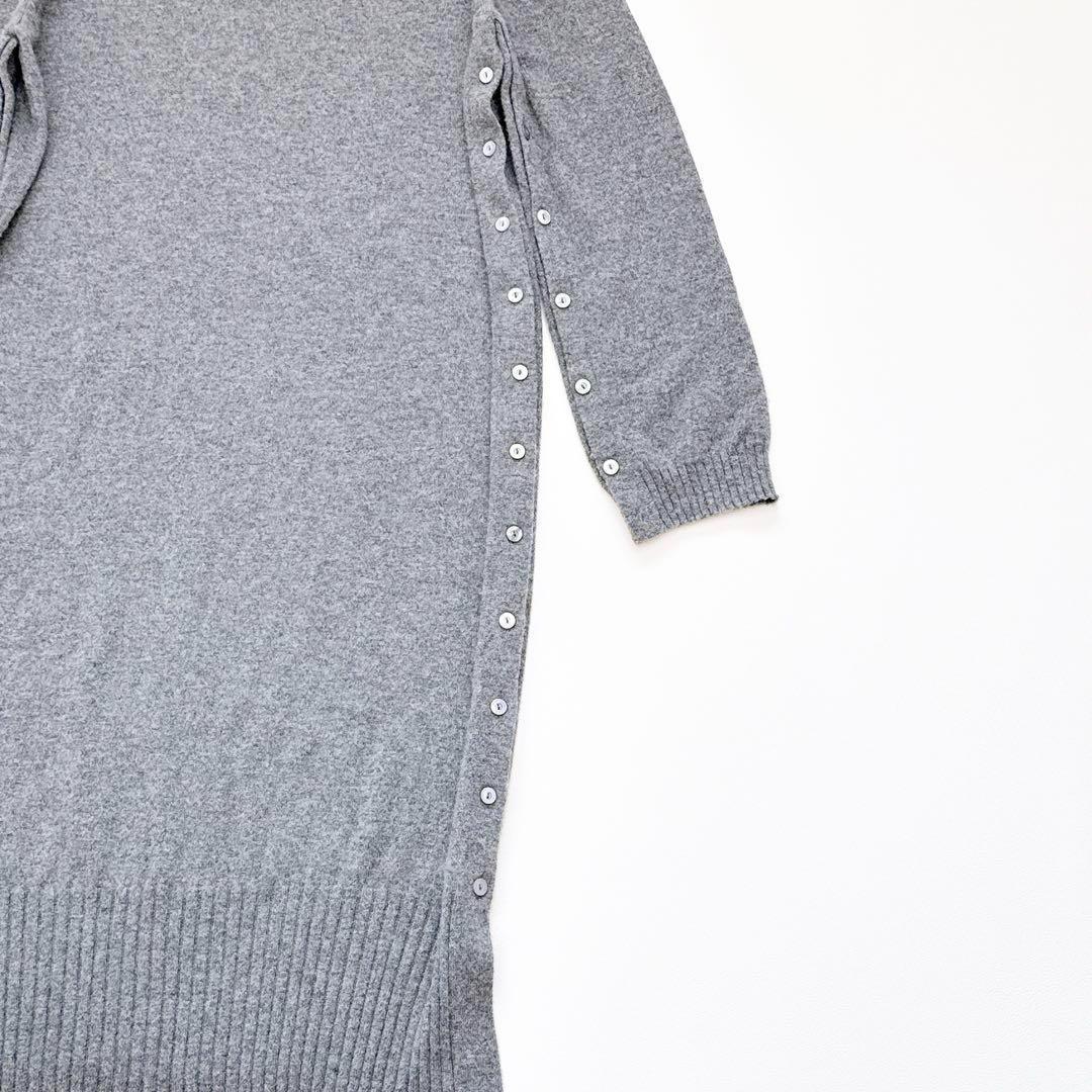 カシミヤ100%✨CIVIDINI デザイン ニット ワンピース XL 42