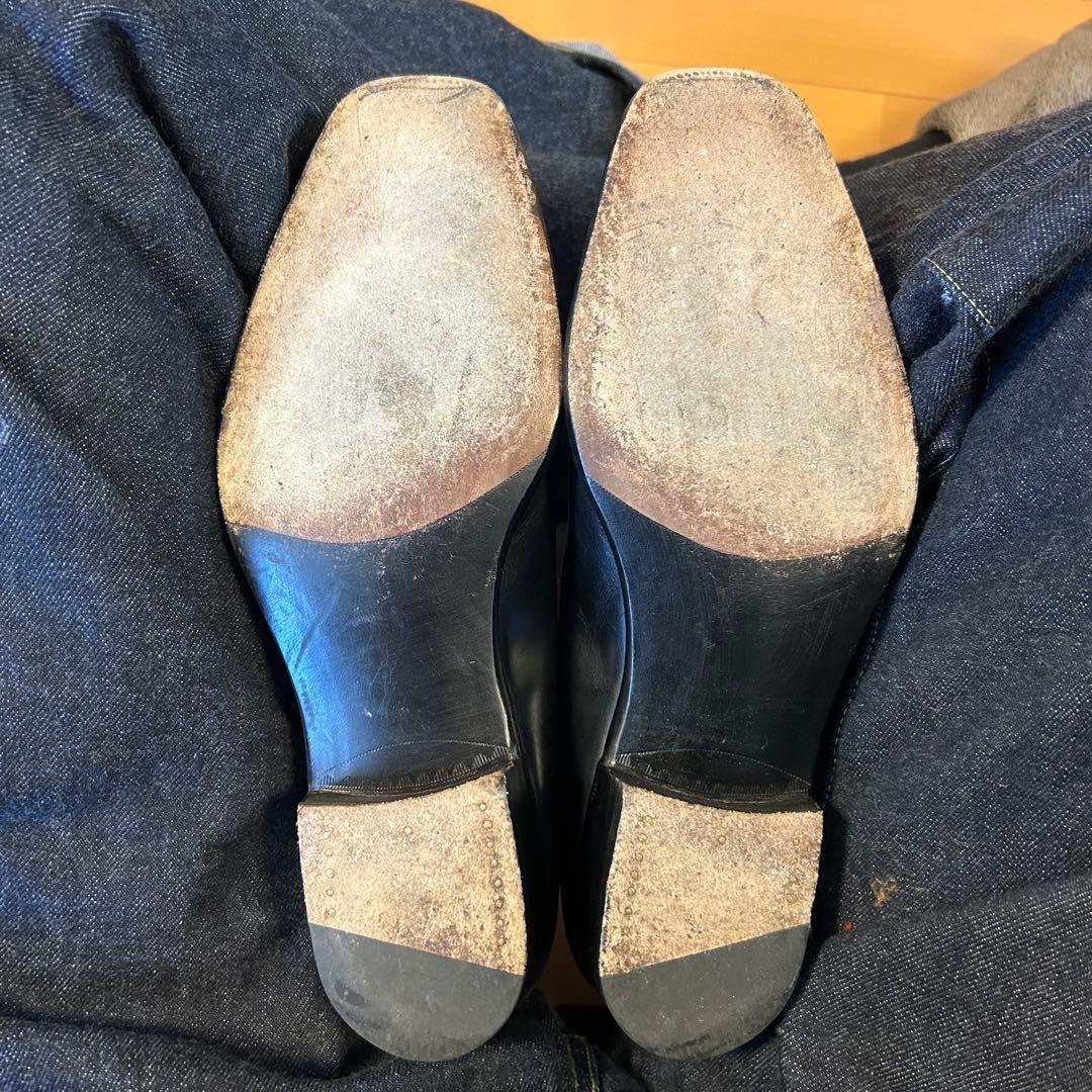 ⑨*)様 大塚製靴　ボタンブーツ　OTSUKA M-5 革靴　27 ビジネスシュ