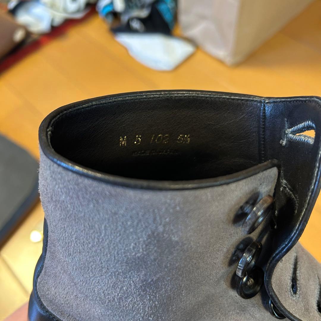 ⑨*)様 大塚製靴　ボタンブーツ　OTSUKA M-5 革靴　27 ビジネスシュ