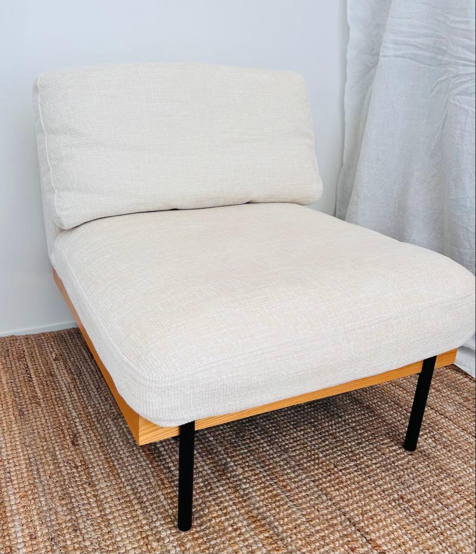 VENTOTA 1人掛けソファ Delos アイボリー