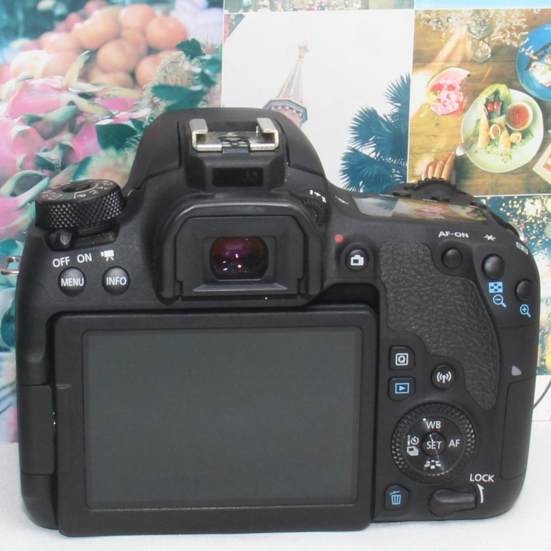❤️予備バッテリー付❤️Canon EOS 9000D 手振れ補正ダブルレンズ