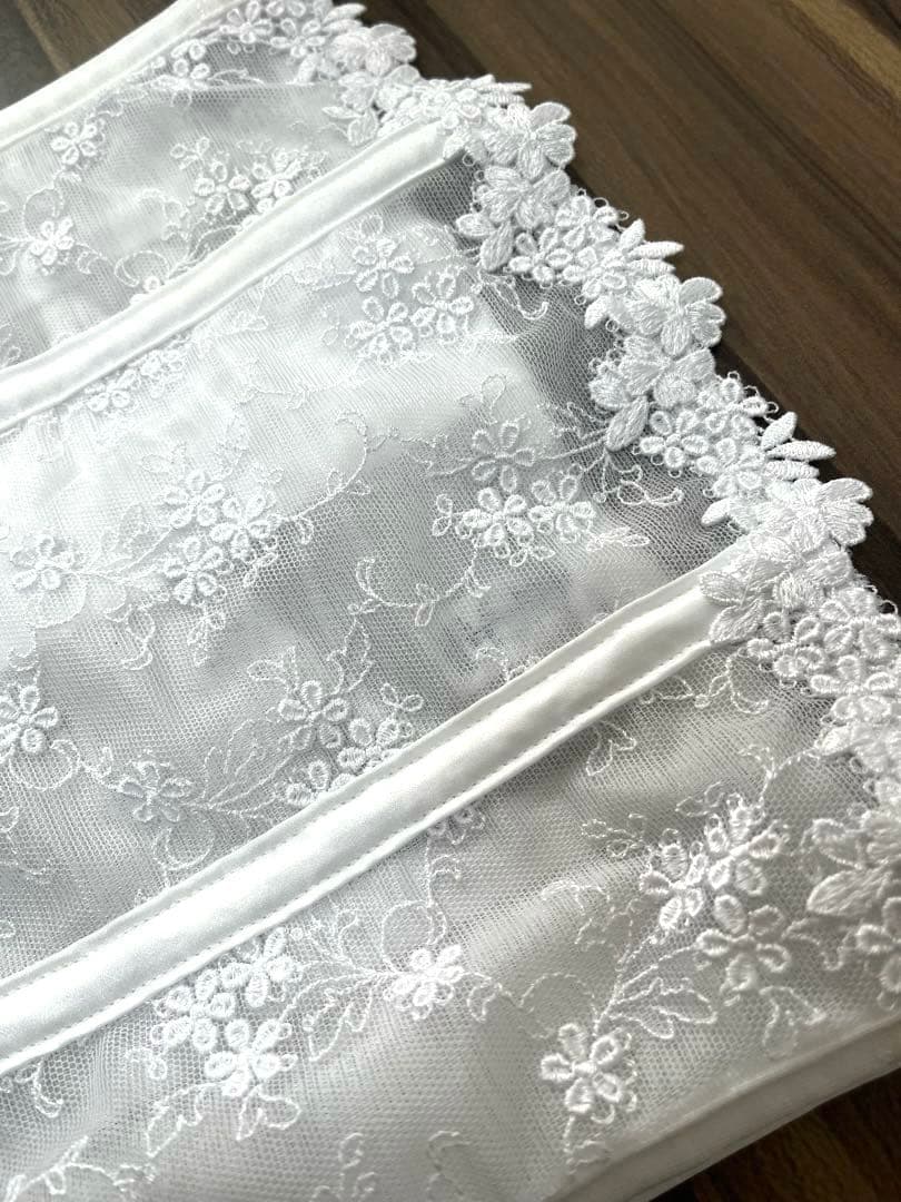 【美品】ワコール　ブライダルインナー 補正下着3点セット D70 ホワイトレース