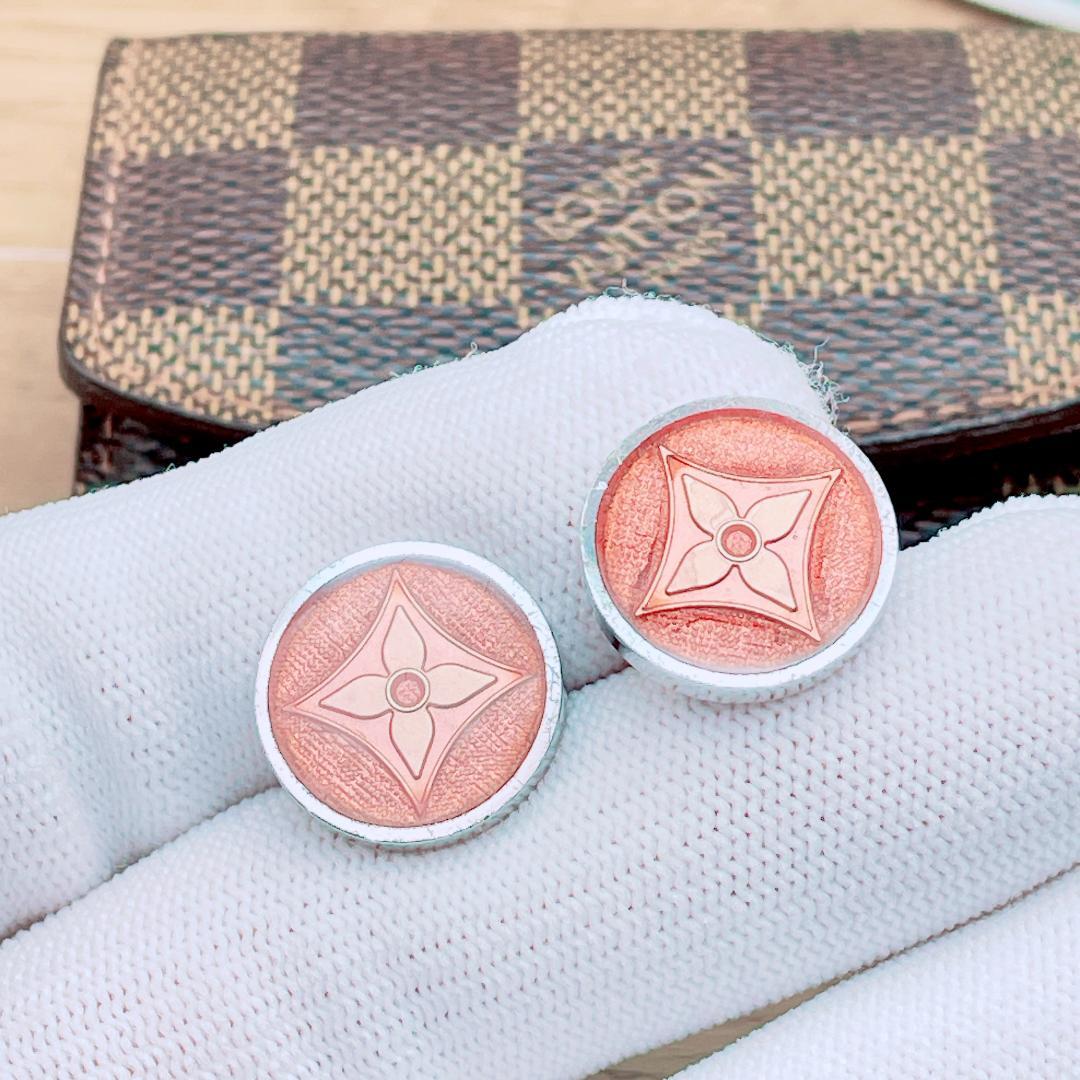 ◇ルイヴィトン◇M64482 ブトンドゥマンシェット フルール カフス 925