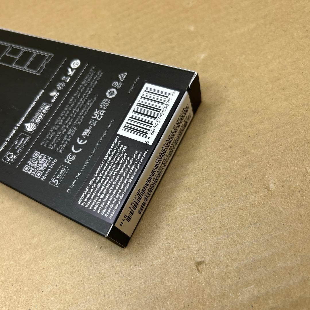 内蔵型SSD SK hynix Platinum P41 2TB PCIe NVMe M.2