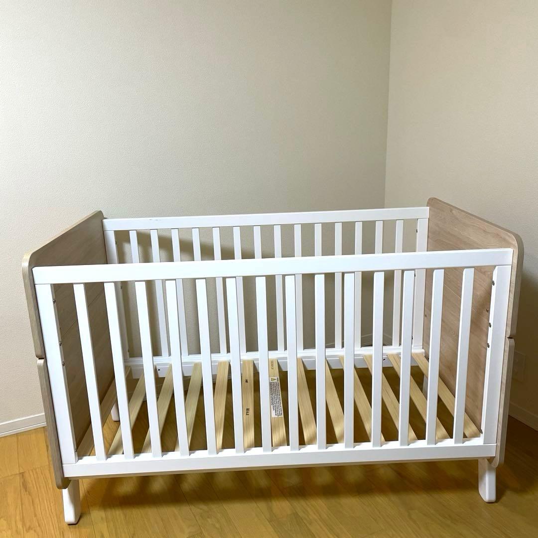 Boori ブーリ 3in1 ベビーベッド ナッティ フレームのみ