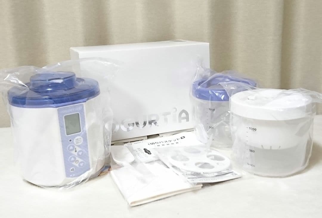 【未使用】タニカ ヨーグルティアS ブルー YS-01 セット