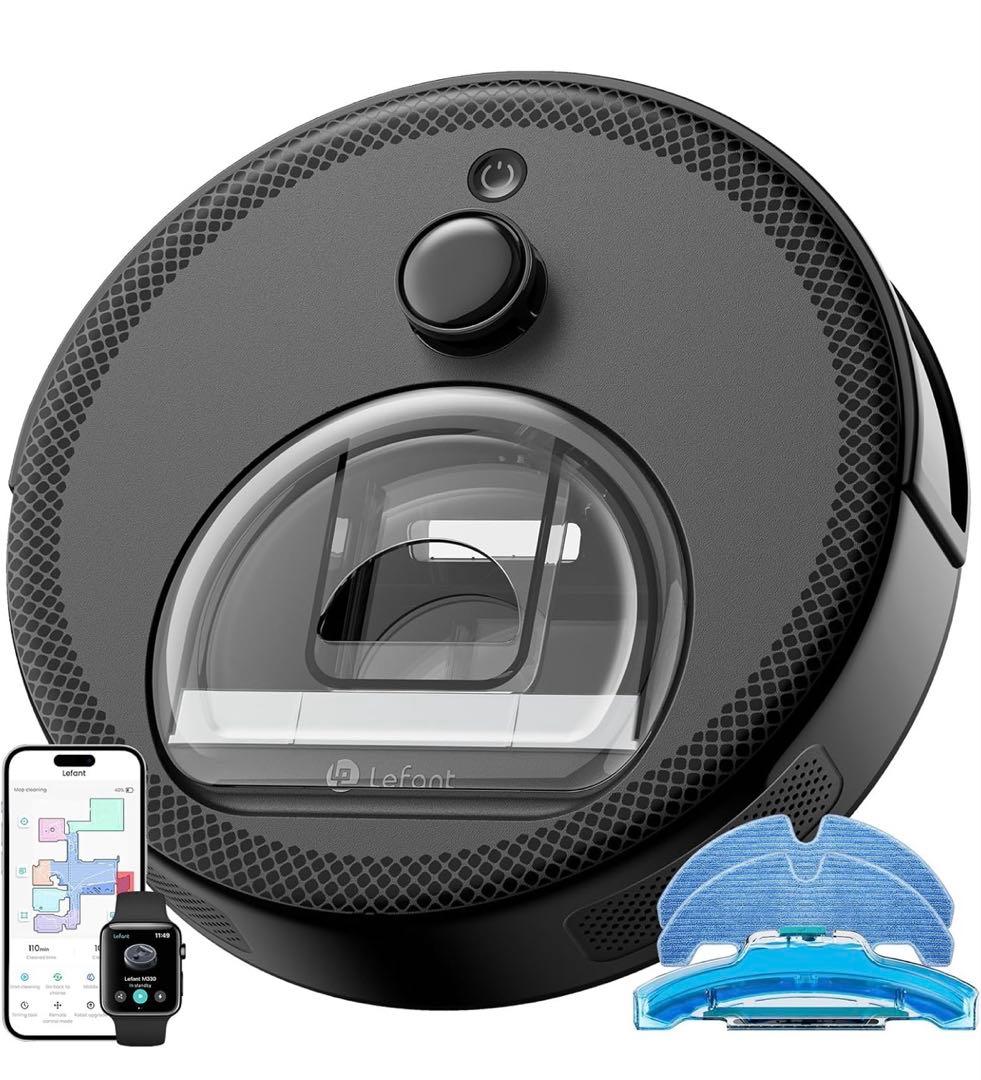 大特価！ロボット掃除機 新品同様 Lefant M330Pro 水拭き機能付き