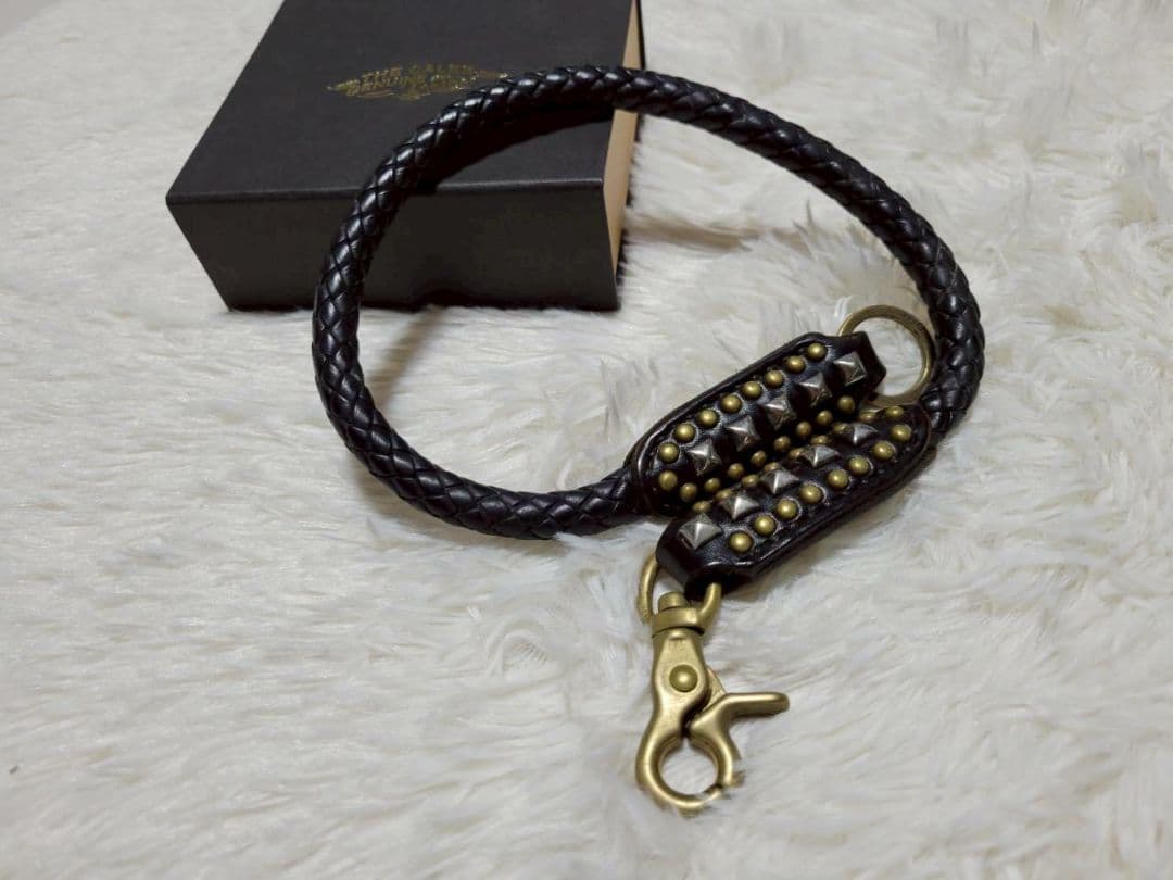 廃盤✨CALEE ウォレットチェーン 箱付き 本革