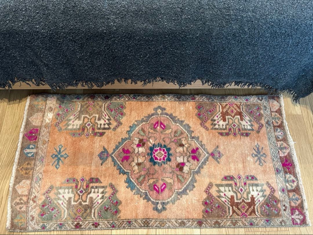 トルコ＊ヴィンテージラグ.105×52