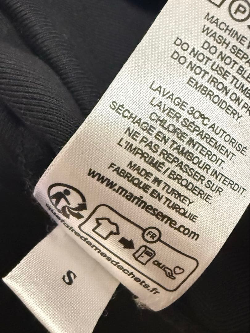 MARINE SERRE　ロゴクロップドTシャツ