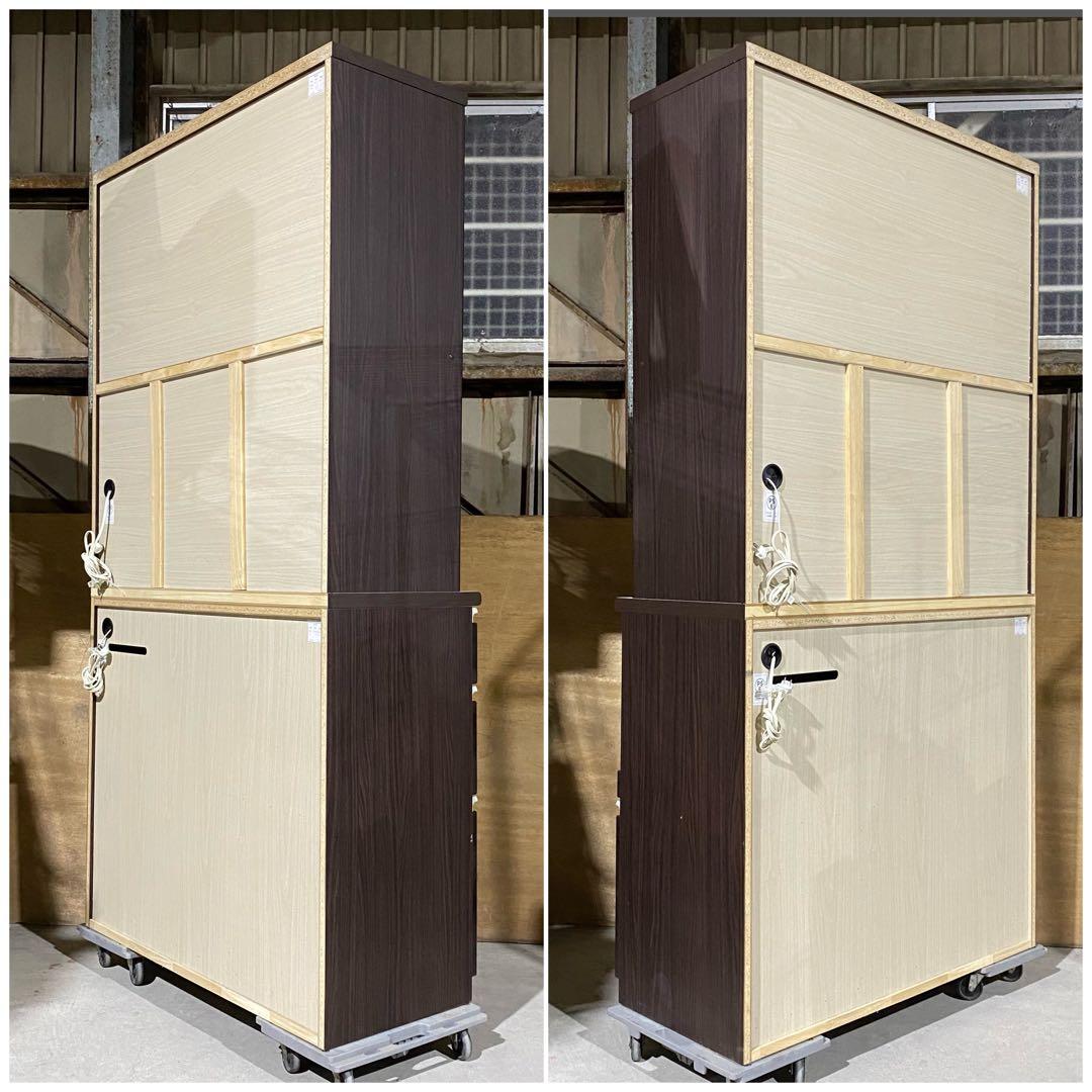 カエル　△【期間限定】ニトリ キッチンボード アルミナ2 100BK