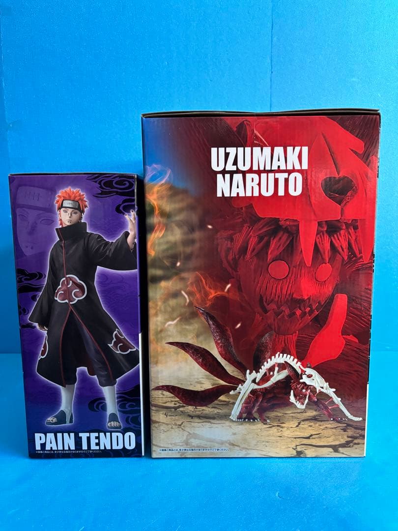 一番くじNARUTOラストワン賞ナルト妖狐の衣 ＋C賞ペイン 下位賞+おまけ付き