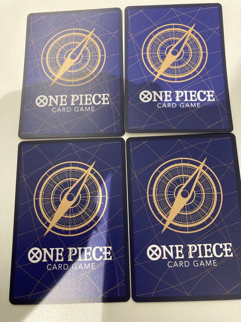 ドンキホーテ・ロシナンテ　アニバーサリー　プロモ　4枚セット　ワンピースカード