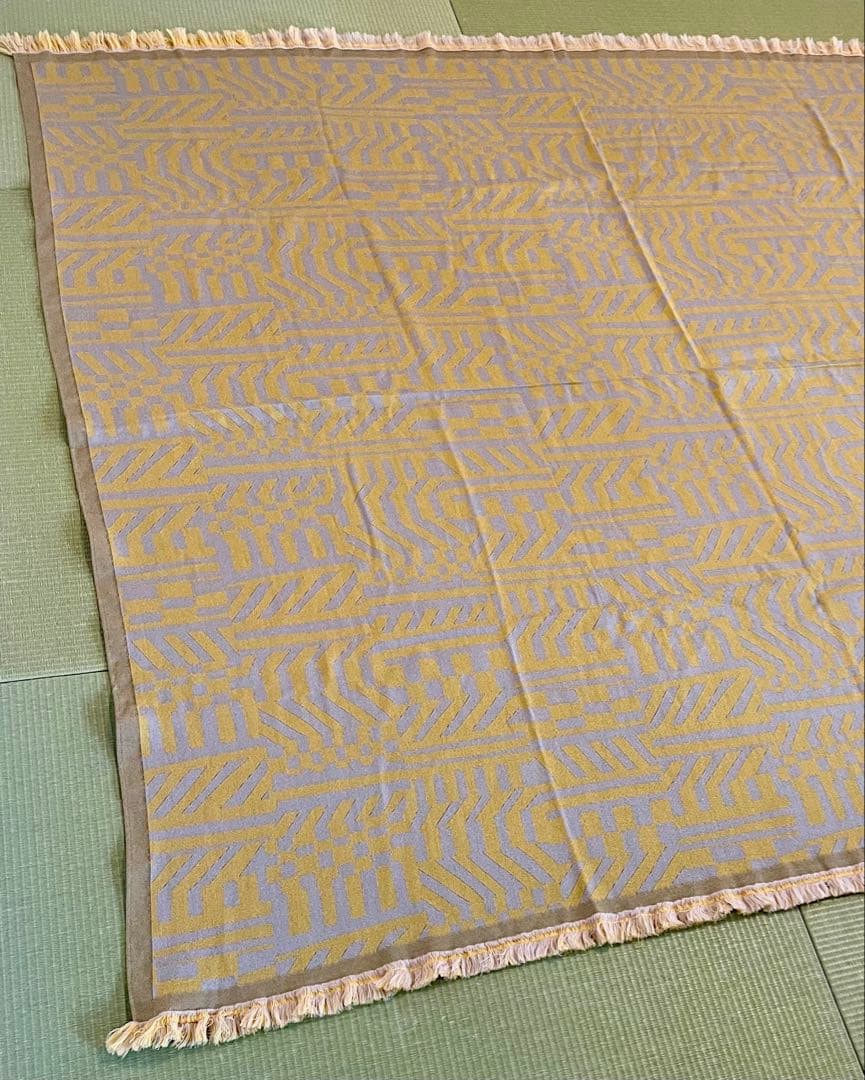 IDEE 柚木沙弥郎デザイン ブランケット シマウマ　約168×180㎝