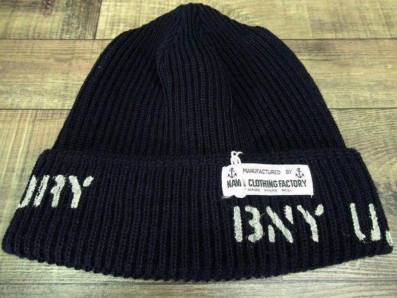 新品 フリーホイーラーズ U.S.NAVY ステンシルカスタム ワッチ キャップ