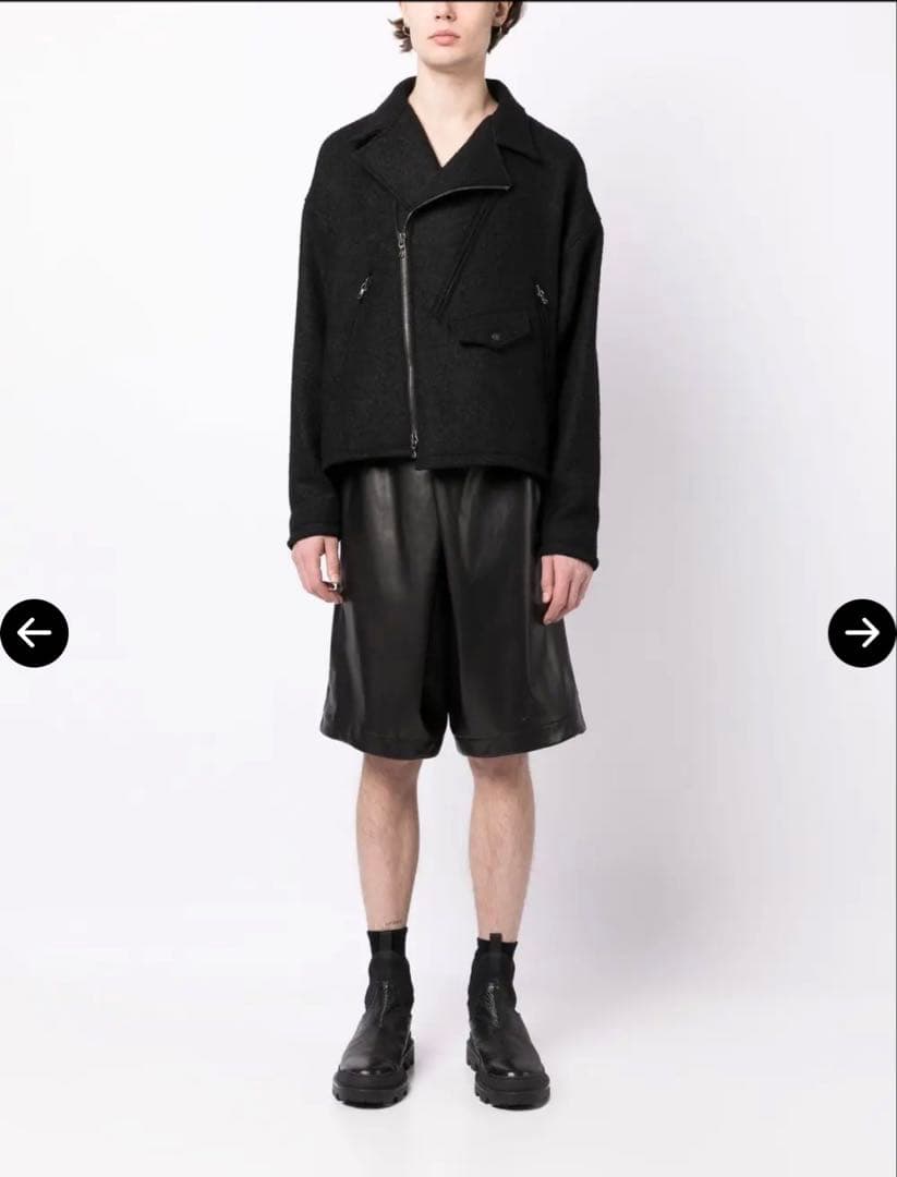 ジャケット・アウター julius asymmetry jaket