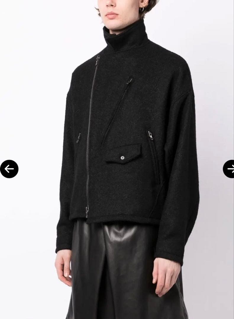 ジャケット・アウター julius asymmetry jaket