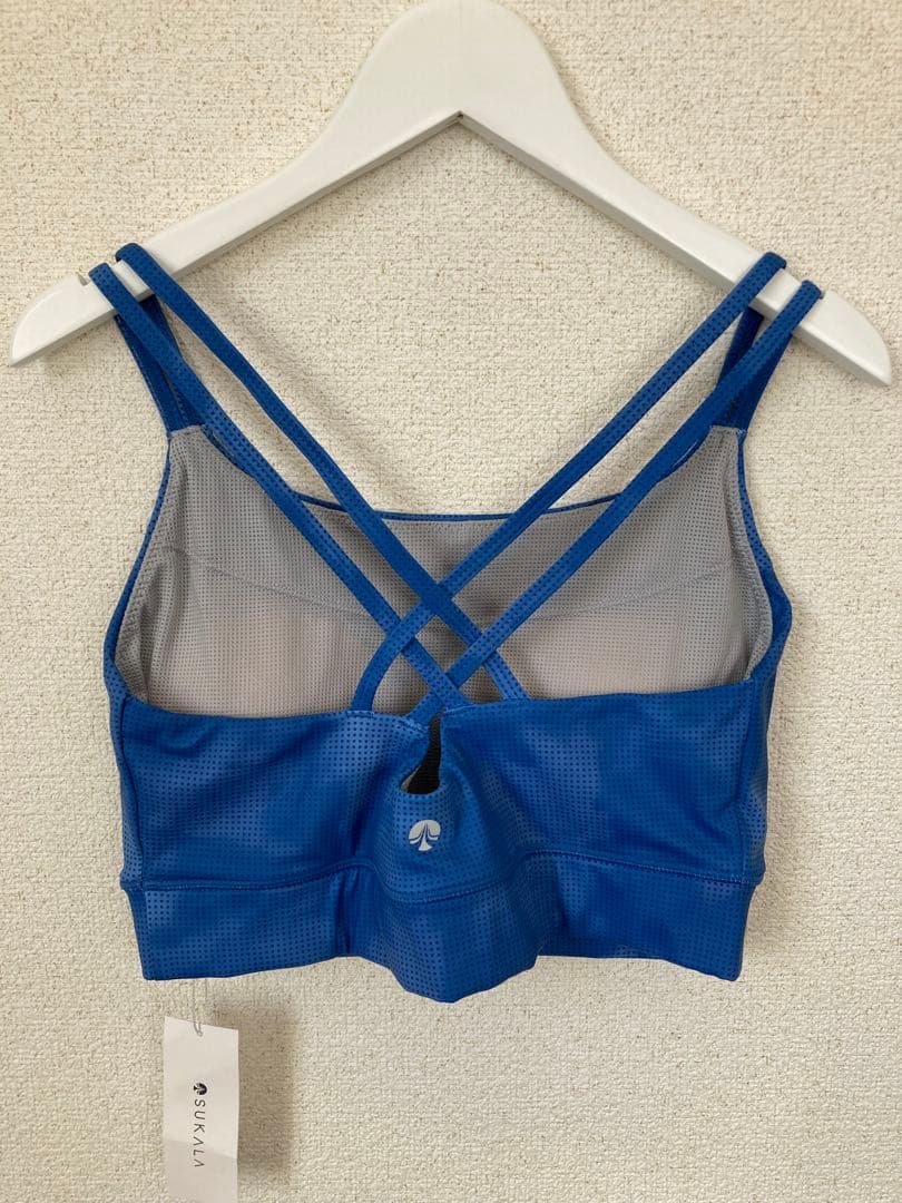 【SUKALA】 ヨガウェア　新品未使用　 青タンクトップ とブラトップMサイズ