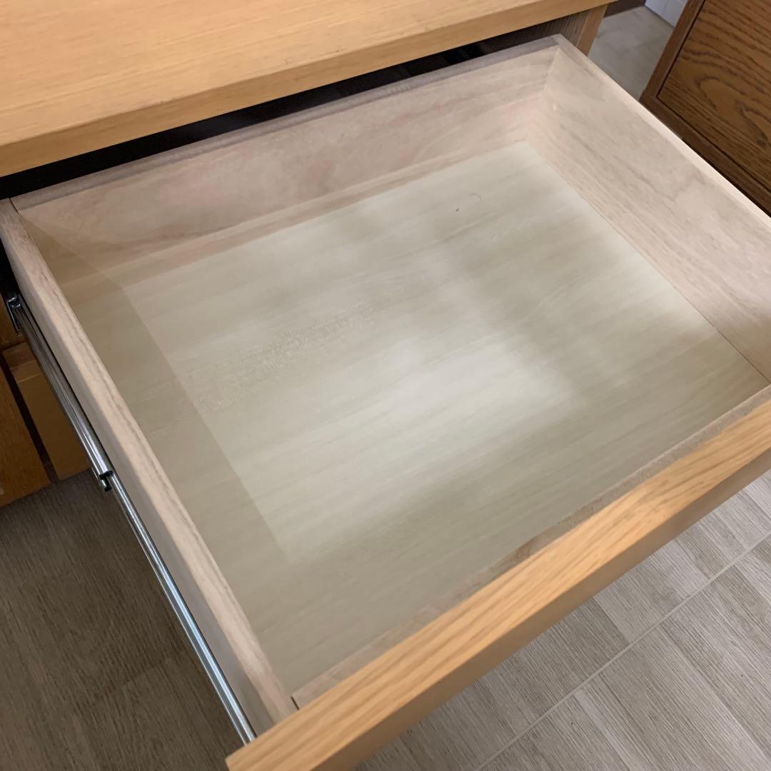 【美品】MUJI 無印良品 オーク材 TVボード ローボード テレビ台