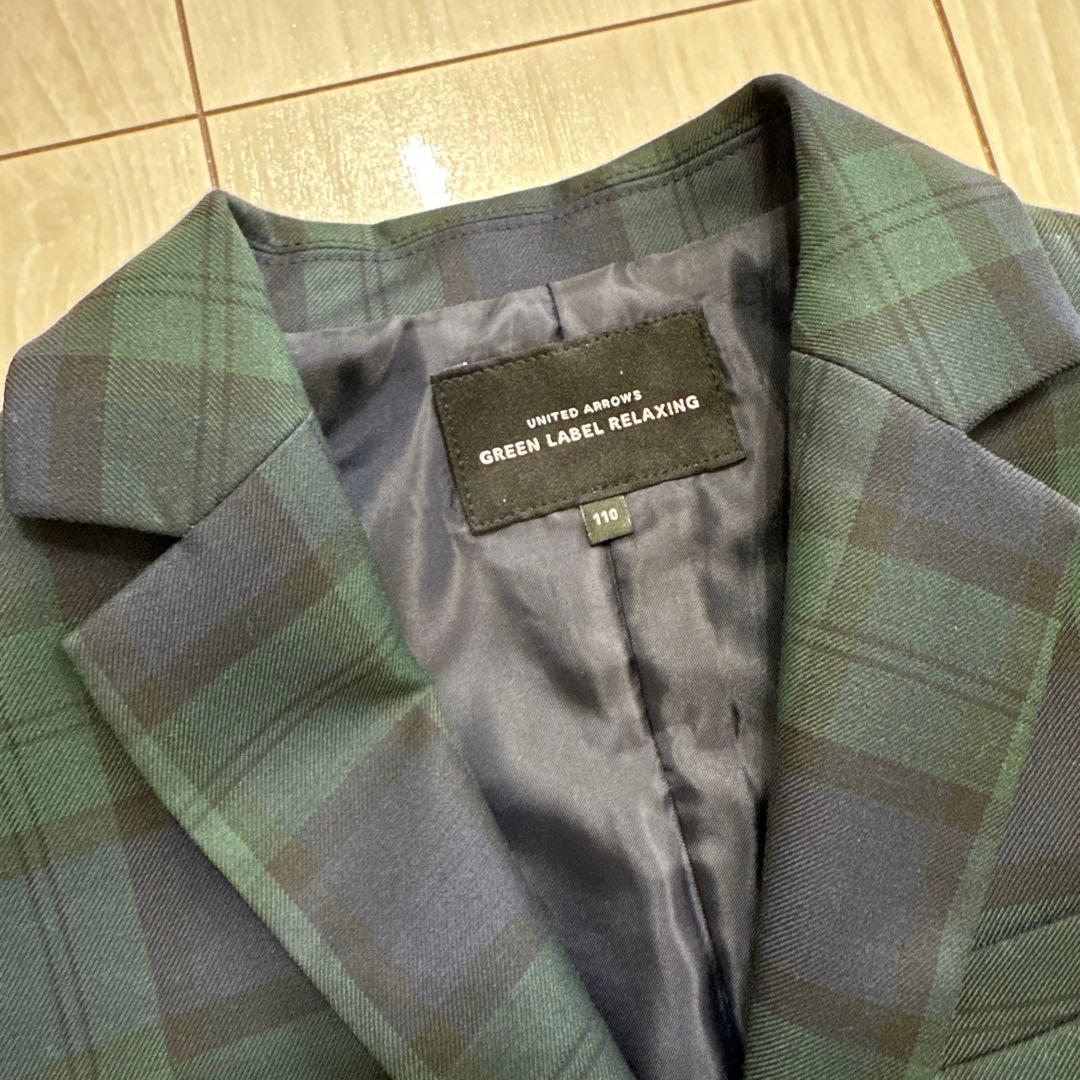 GREEN LABEL RELAXING スーツ 110サイズ