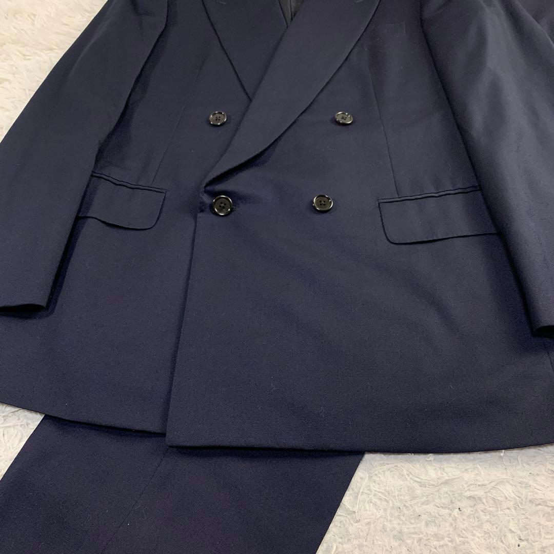 【極美品】BELVEST ダブルスーツセットアップ Super100’s 伊製