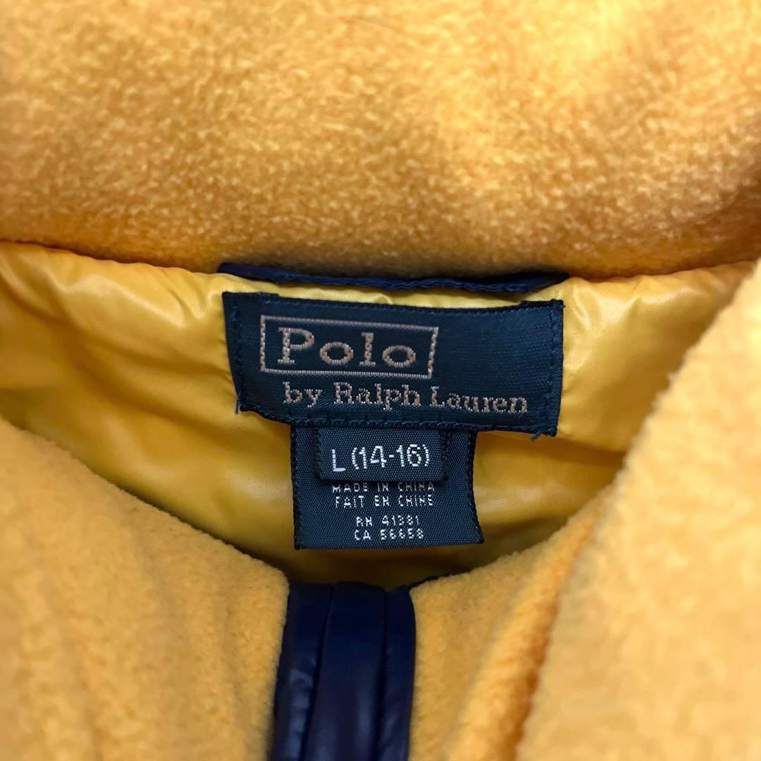 ポロ バイ ラルフローレン ダウンベスト 短丈 ビッグポニー 刺繍ロゴ メンズ