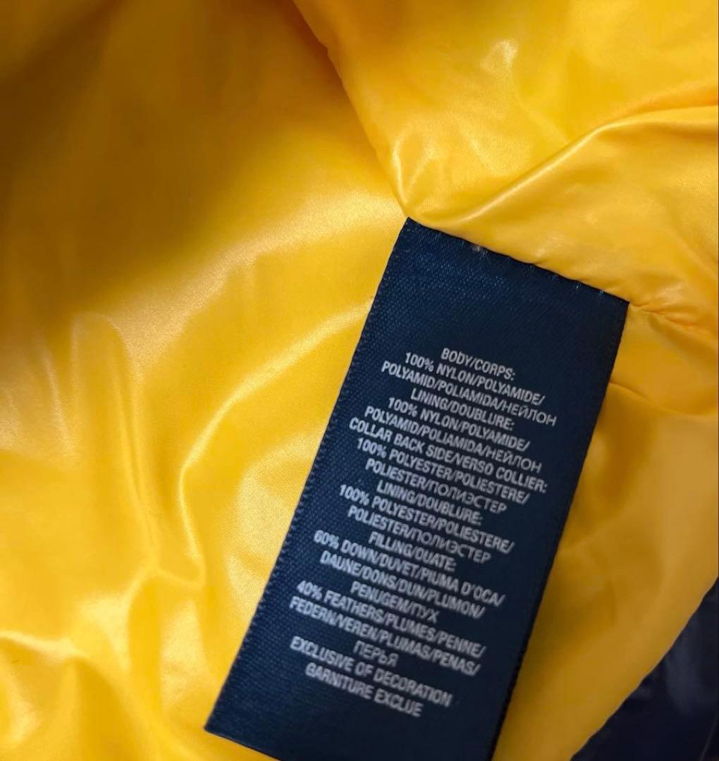 ポロ バイ ラルフローレン ダウンベスト 短丈 ビッグポニー 刺繍ロゴ メンズ