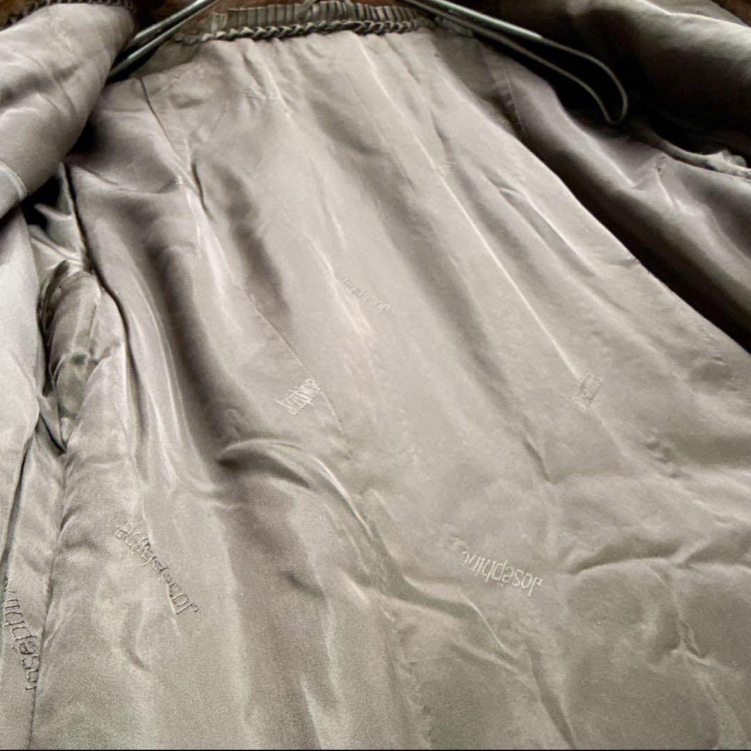 極美品 JOSEPHINE リアルミンクファーコート キャメルブラウン 毛皮 M