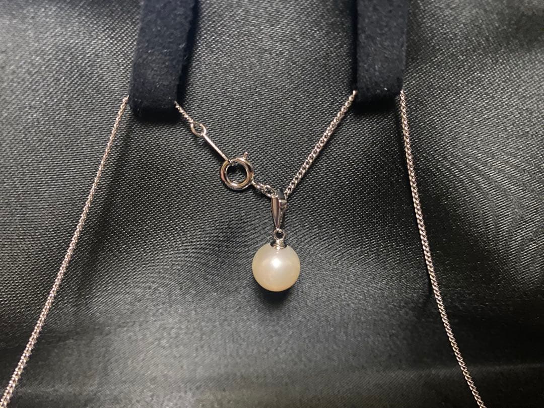 あこや真珠3点セット【ネックレス・イヤリング】鑑別書付　8.5〜9.0mm 大粒