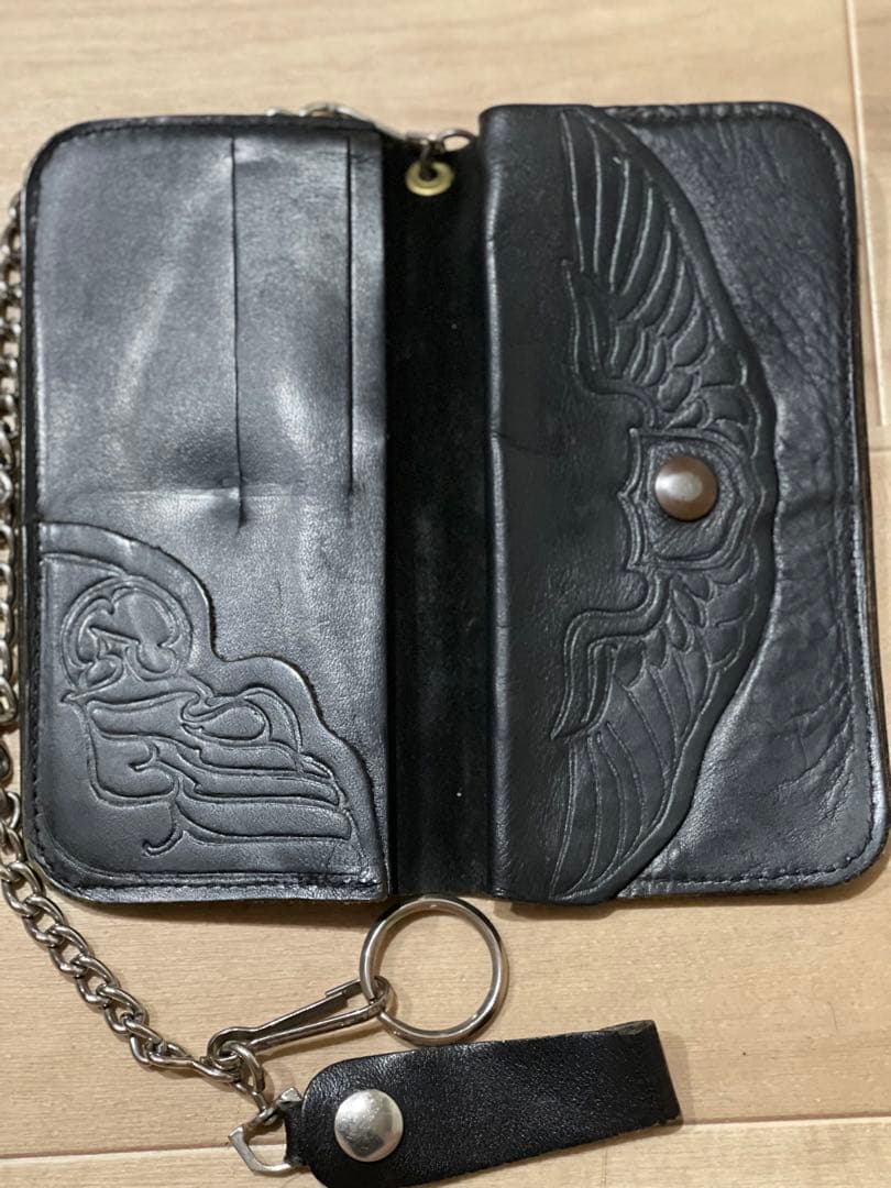 ビンテージ kawasaki トラッカー　ウォレット　カワサキ