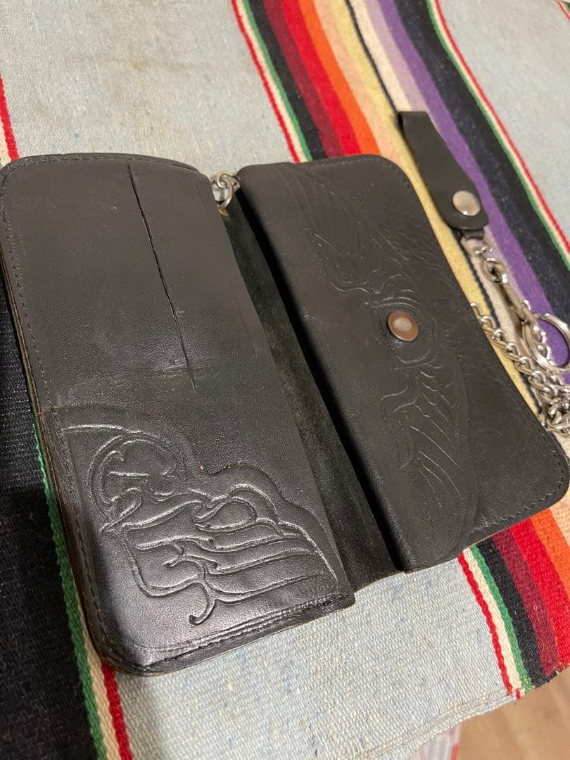 ビンテージ kawasaki トラッカー　ウォレット　カワサキ