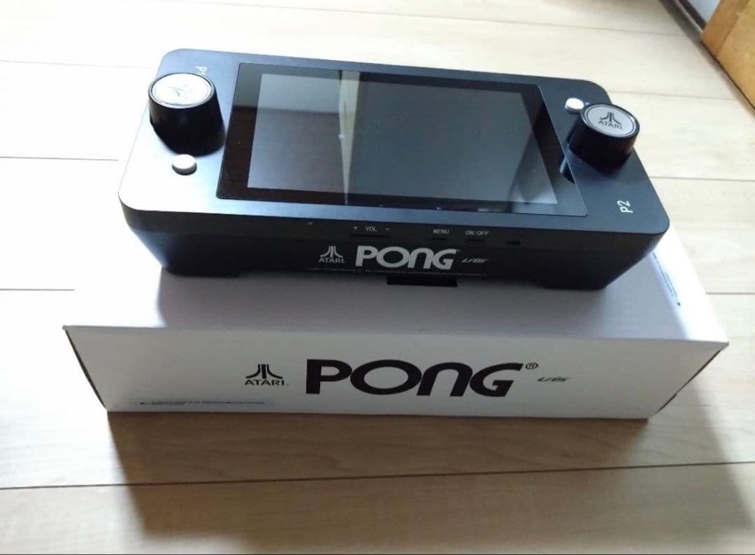 atari mini pong jr 作動確認済 アタリ ミニポン ジュニア