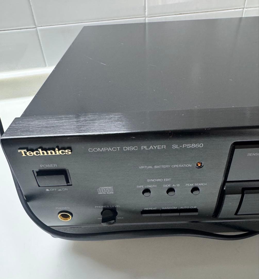 ま*す様 Technics SL-PS860 コンパクトディスクプレーヤー