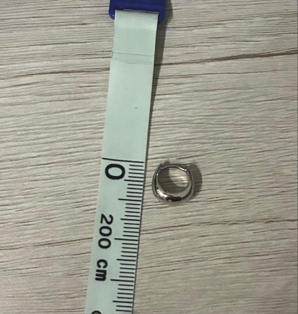 片耳のみ！ICEフープピアス　トムウッド