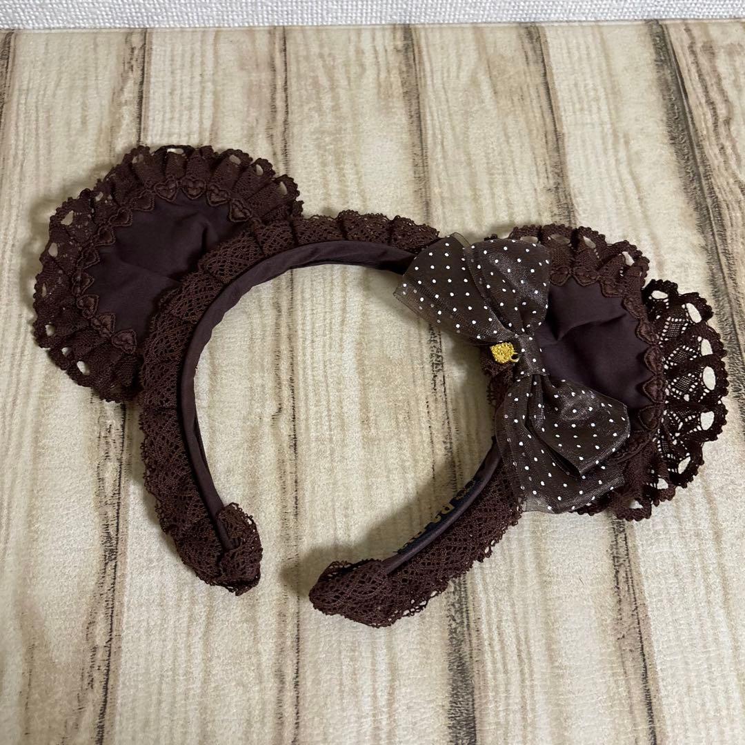 BABY くまみみカチューシャ　茶色　ブラウン