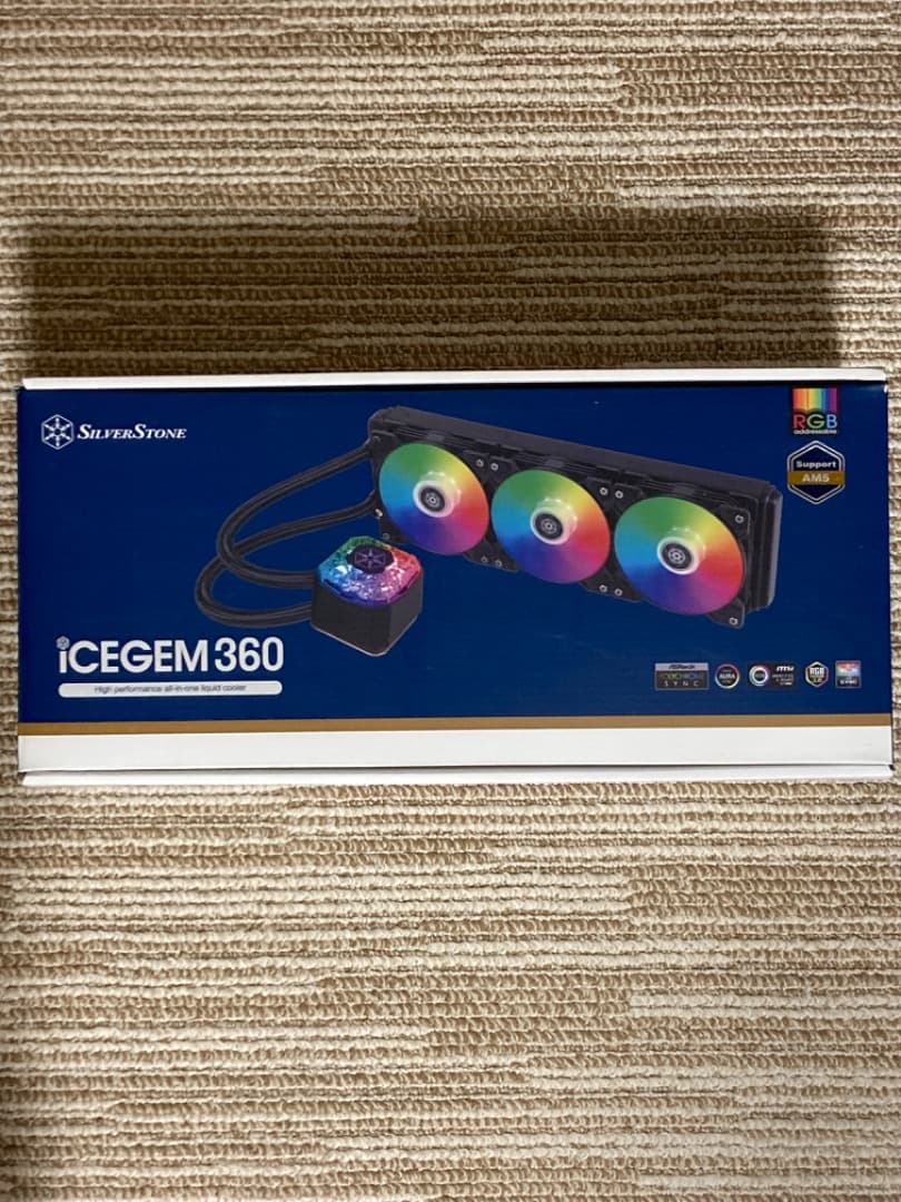 【簡易水冷CPUクーラー 】IceGem 360 SST-IG360-ARGB