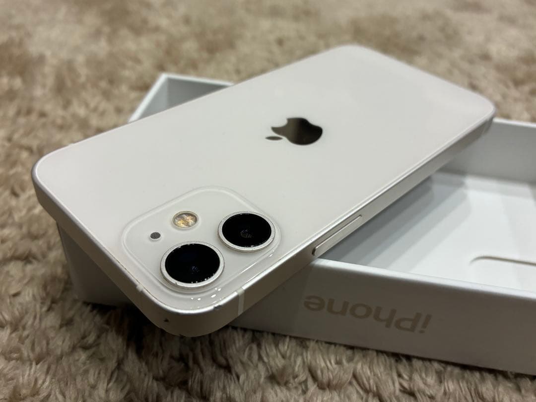 ②Apple iPhone 12 mini 128G ホワイト 本体