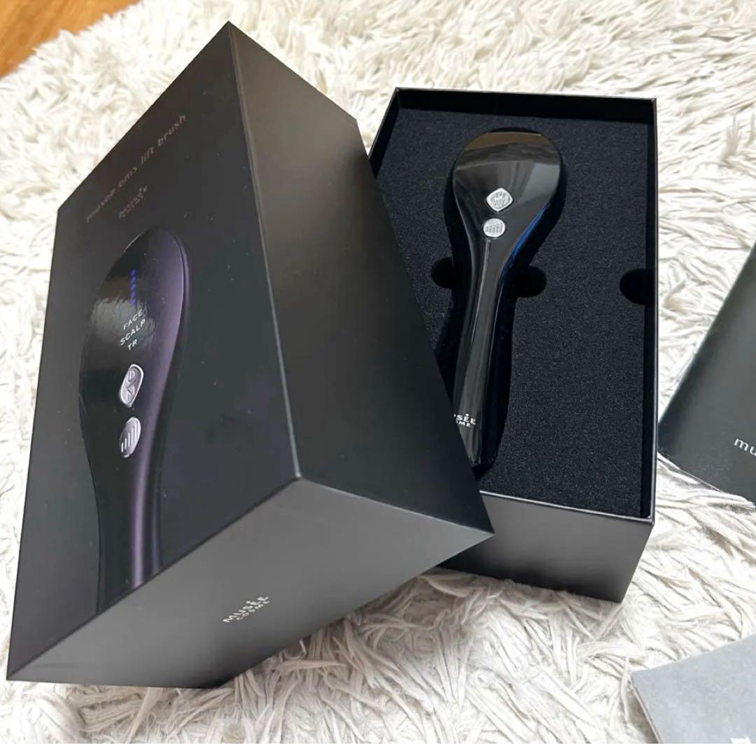 【美品※使用一回のみ】ミュゼ 美顔器EMSリフトブラシ