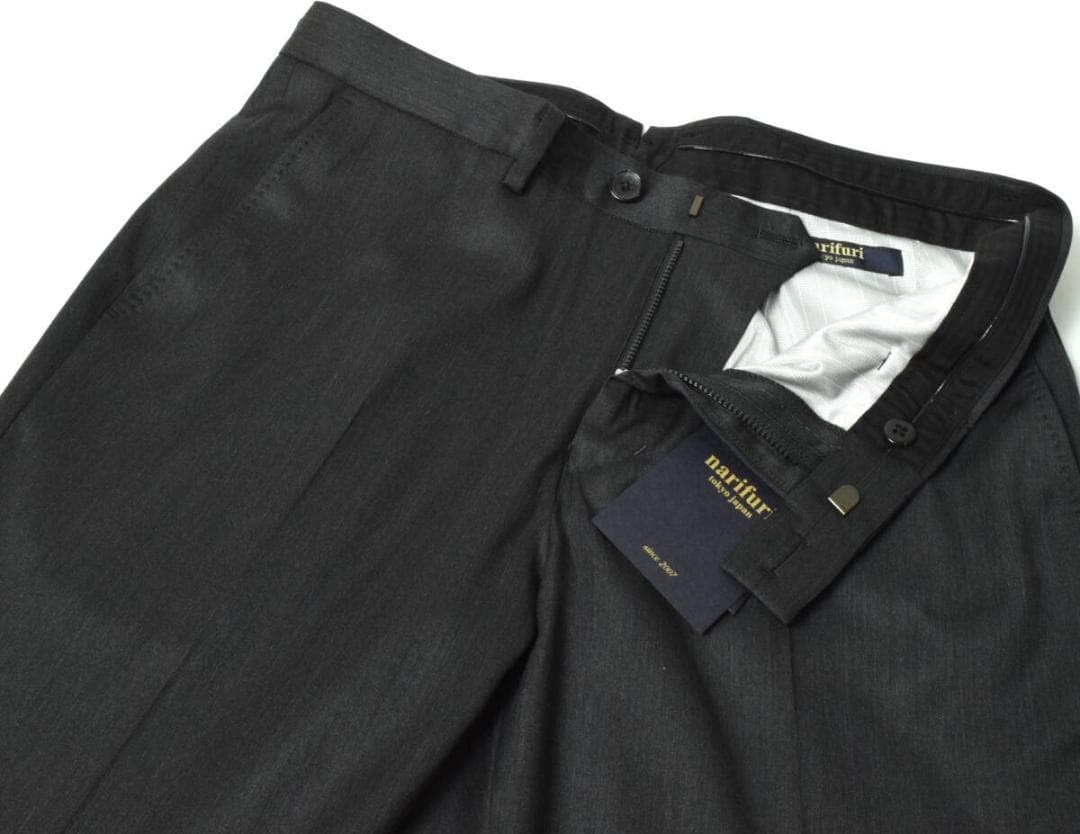 未使用4.8万 narifuriナリフリ キャトルテックスラックス XL 裏地有